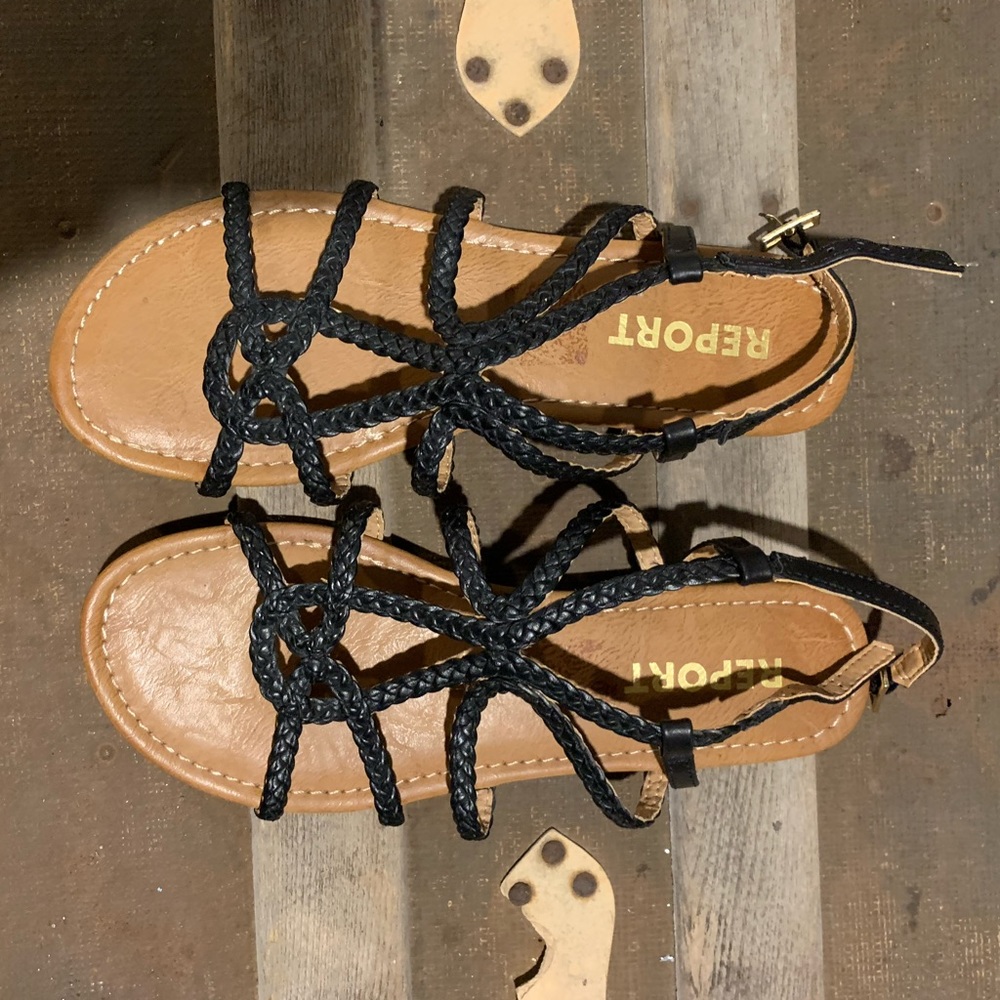 NWOT Black Sandals